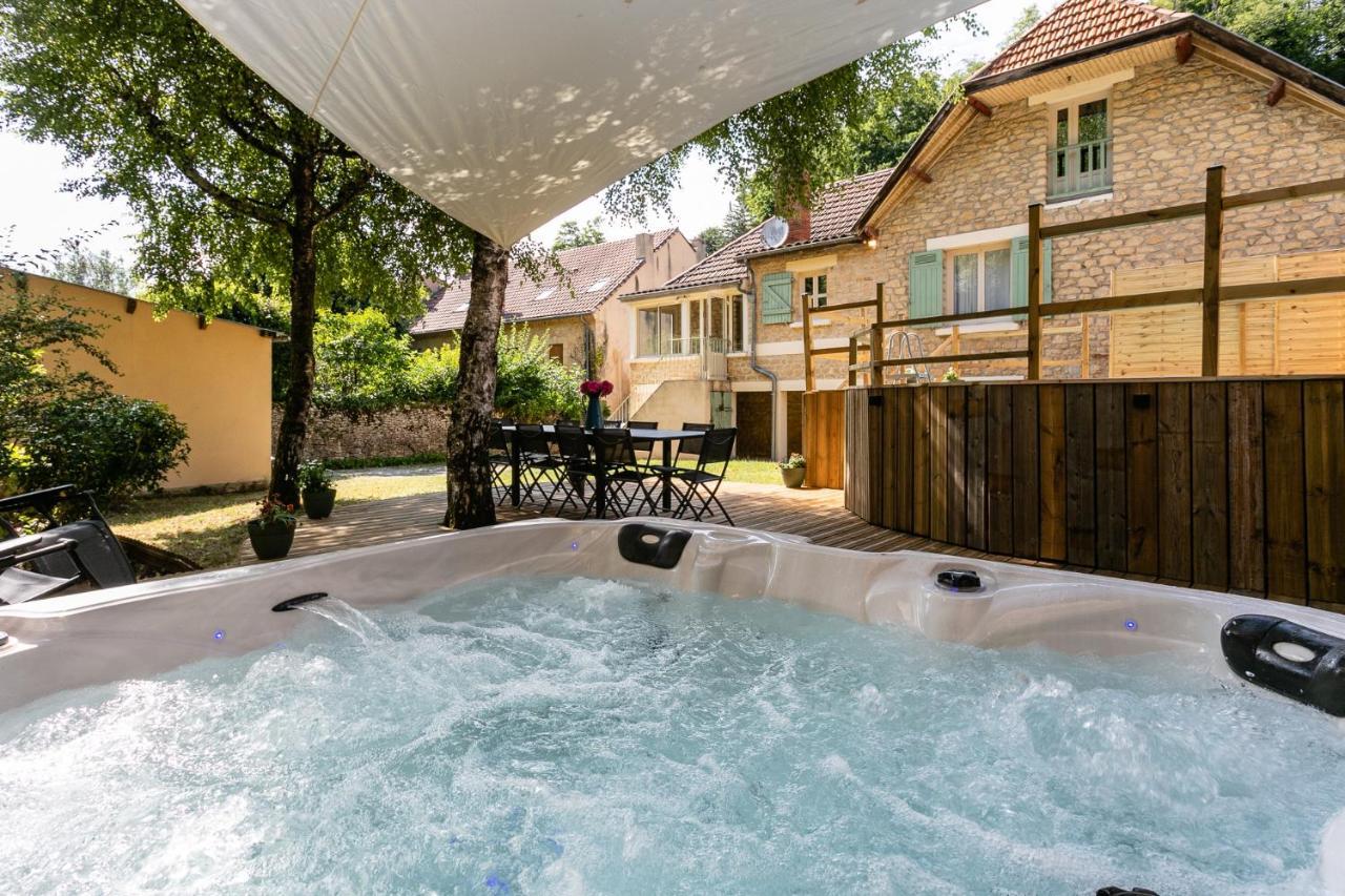 הוילה Wonderful House In Sarlat Center With Heated Pool & Jaccuzi מראה חיצוני תמונה