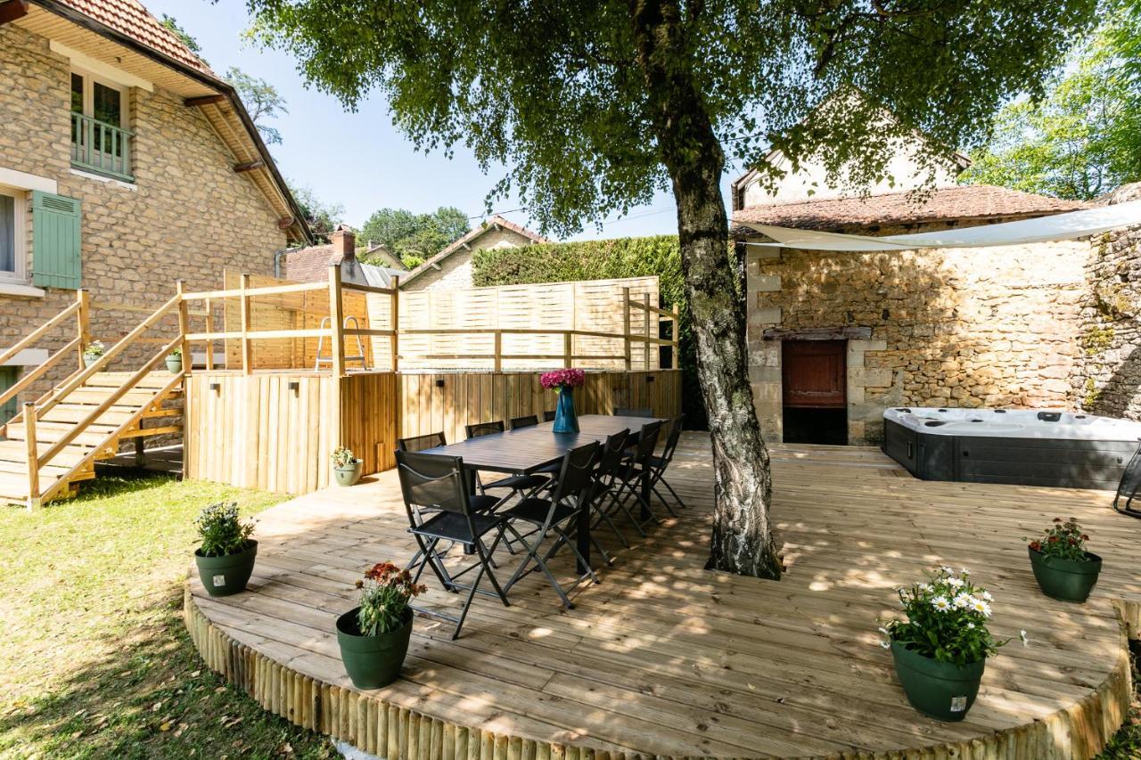 הוילה Wonderful House In Sarlat Center With Heated Pool & Jaccuzi מראה חיצוני תמונה